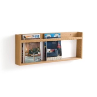 Полка Настенная из дуба Beleco единый размер бежевый LA REDOUTE INTERIEURS  фото, kupilegko.ru